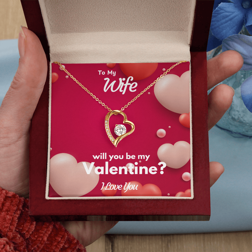 Luxury Necklace Gifts for Your Wife: Valentine's Day Edition | Forever Love Necklace