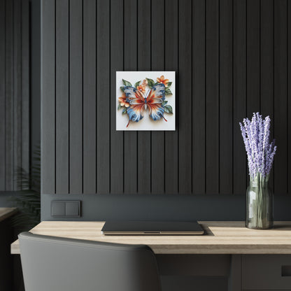 Vibrant Butterfly Acrylic Print - Wall Art for Home Decor, Modern Art, Unique Gifts, Nature Theme, Floral Decor