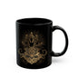 Bohemian Style Mug - Earthy Tones, Handcrafted Stoneware Coffee Cup