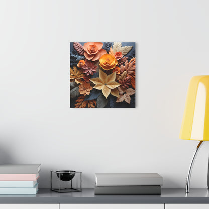 Elegant Floral Acrylic Print - Home Decor, Wall Art, Gift, Modern Design, Living Room Decor