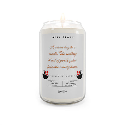 Comfort Spice Scented Soy Candle - Cozy Home Decor, Relaxation Gift, Aromatherapy, Spa Experience, Birthday or Holiday Gift