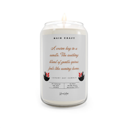 Comfort Spice Scented Soy Candle - Cozy Home Decor, Relaxation Gift, Aromatherapy, Spa Experience, Birthday or Holiday Gift