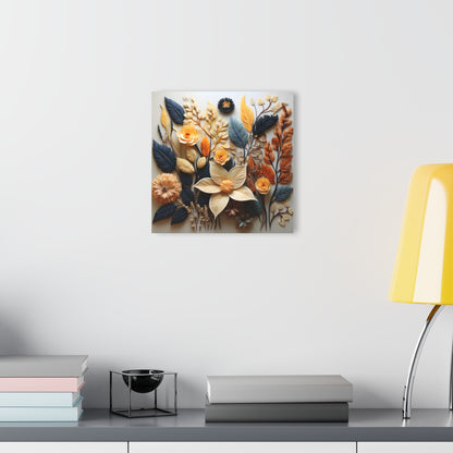 Elegant Floral Acrylic Print | Wall Art Decor | Modern Home Decor, Gift for Her, Nature-Inspired Art, Gallery Wall