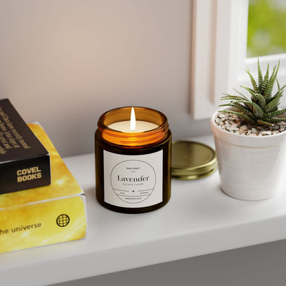 Lavender Scented Candles, Aromatherapy, Home Fragrance, Gift for Her, Eco-Friendly Candles, Candle Set for Relaxation