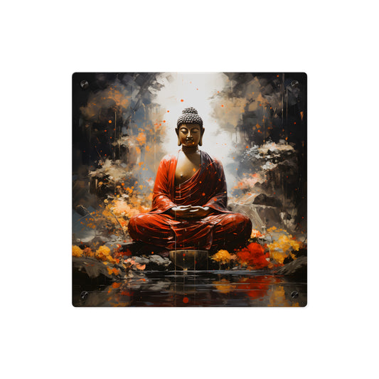 Serene Buddha Acrylic Wall Art Panels, Meditation Decor, Spiritual Gift, Home Aesthetic, Zen Decor, Wall Hanging