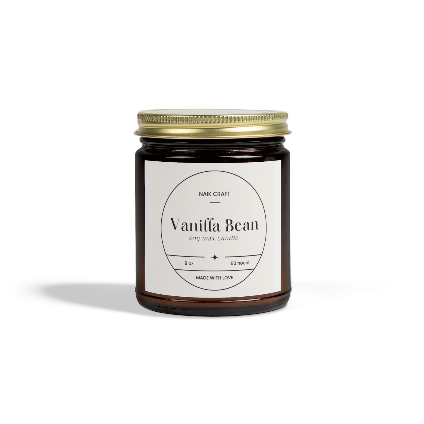 Vanilla Bean Scented Candles, Aromatherapy, Home Fragrance, Gift for Her, Eco-Friendly Candles, Candle Set for Relaxation
