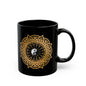 Bohemian Style Mug - Earthy Tones, Handcrafted Stoneware Coffee Cup