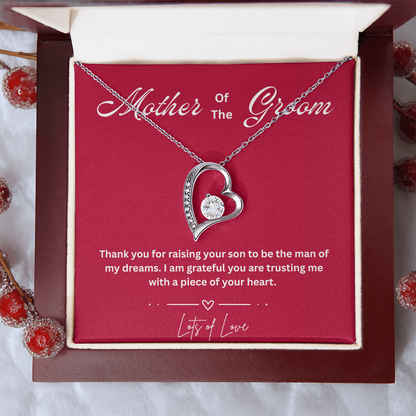 Future Mother-in-Law Gift Necklace - Elegant Jewelry for the Wedding