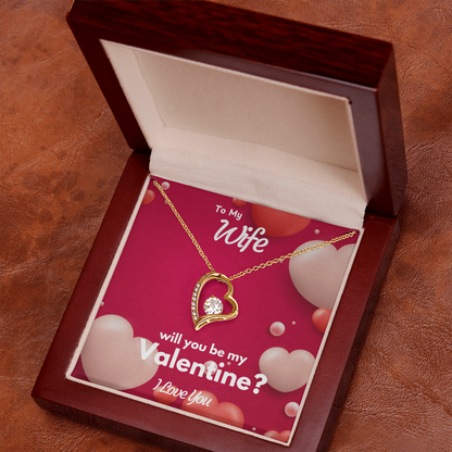 Luxury Necklace Gifts for Your Wife: Valentine's Day Edition | Forever Love Necklace