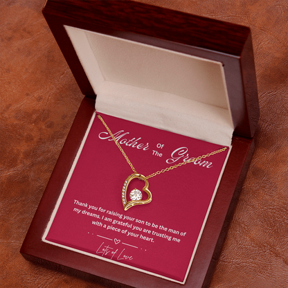 Future Mother-in-Law Gift Necklace - Elegant Jewelry for the Wedding