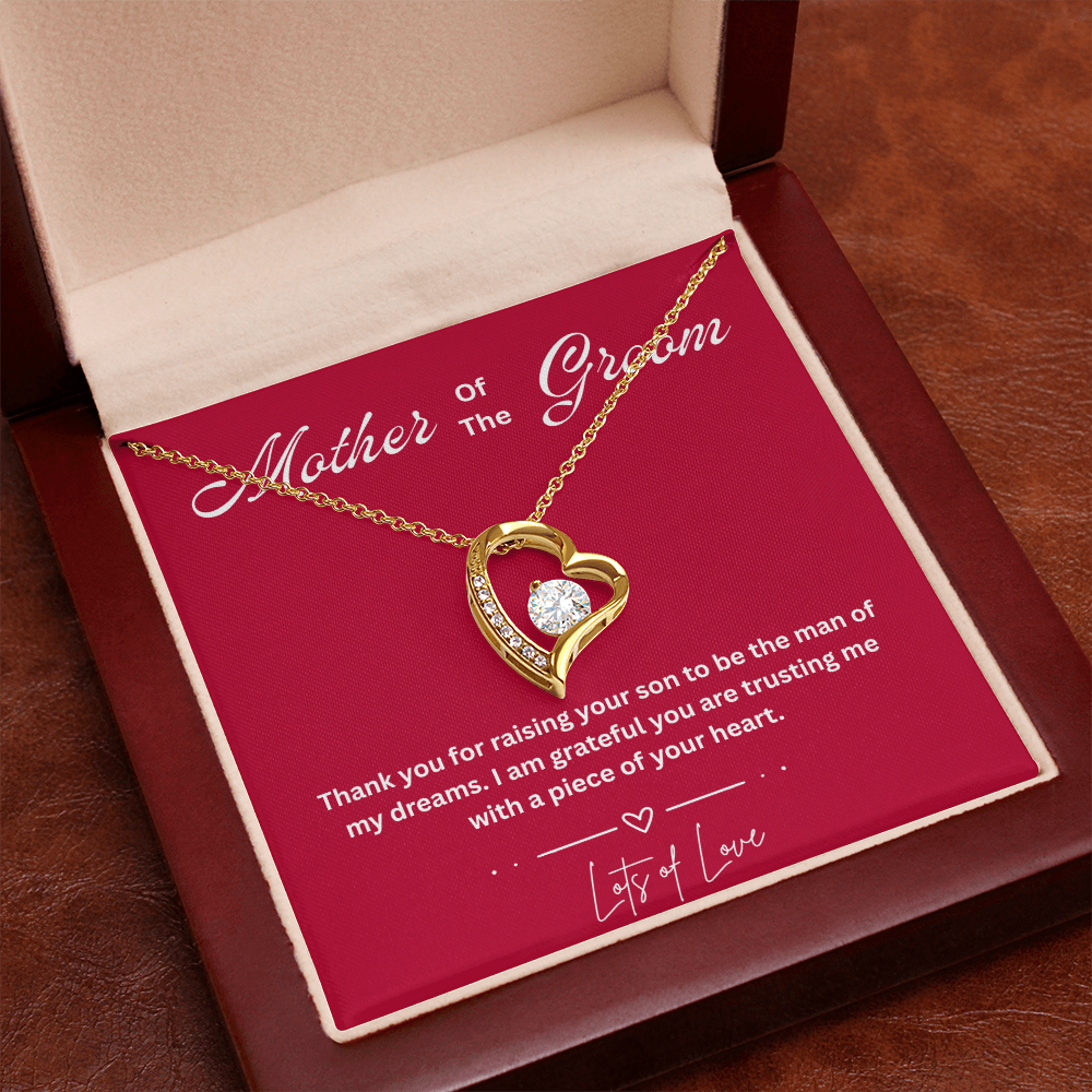 Future Mother-in-Law Gift Necklace - Elegant Jewelry for the Wedding