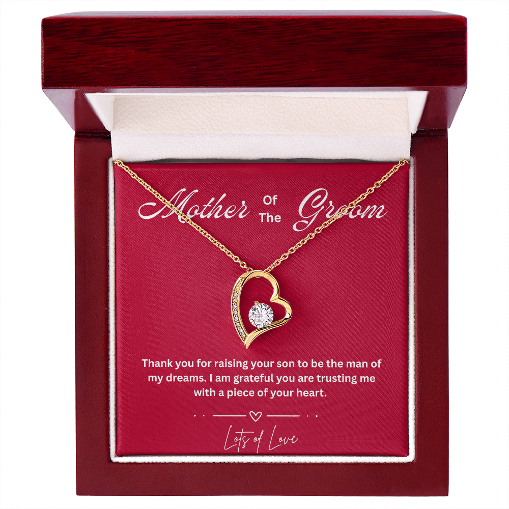 Future Mother-in-Law Gift Necklace - Elegant Jewelry for the Wedding