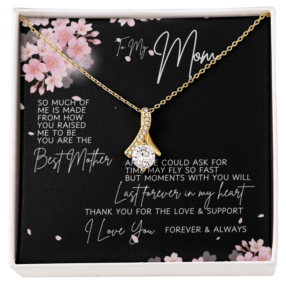 Meaningful Mom Necklace Gift – Express Your Love with a Beautiful Necklace and Message Card