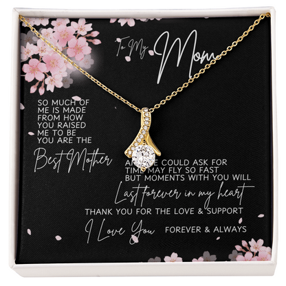 Meaningful Mom Necklace Gift – Express Your Love with a Beautiful Necklace and Message Card