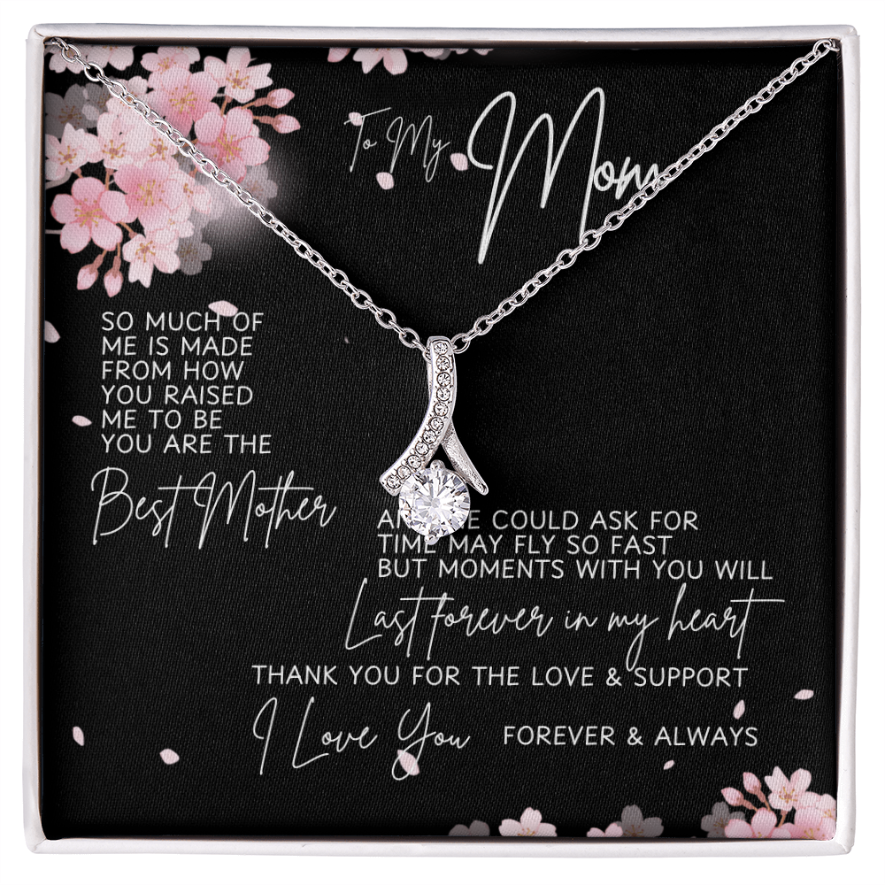 Meaningful Mom Necklace Gift – Express Your Love with a Beautiful Necklace and Message Card