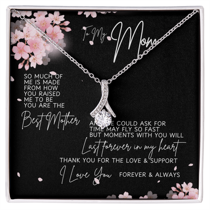 Meaningful Mom Necklace Gift – Express Your Love with a Beautiful Necklace and Message Card