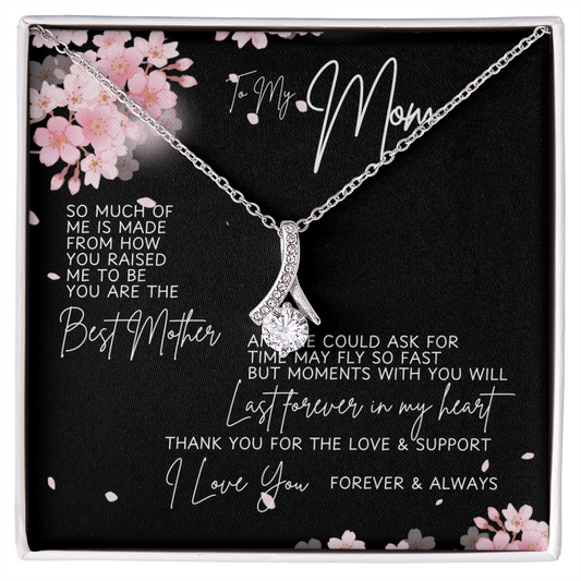 Meaningful Mom Necklace Gift – Express Your Love with a Beautiful Necklace and Message Card