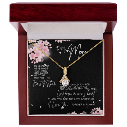 Meaningful Mom Necklace Gift – Express Your Love with a Beautiful Necklace and Message Card