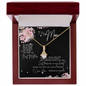 Meaningful Mom Necklace Gift – Express Your Love with a Beautiful Necklace and Message Card