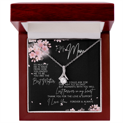 Meaningful Mom Necklace Gift – Express Your Love with a Beautiful Necklace and Message Card