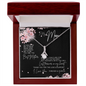 Meaningful Mom Necklace Gift – Express Your Love with a Beautiful Necklace and Message Card