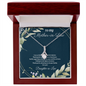 Mother-in-Law Gift from Daughter-in-Law – Sentimental Necklace with Heartfelt Love Message Card
