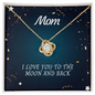 Beautiful Necklace for Mom – Sentimental Gift with Love Note from Daughter or Son