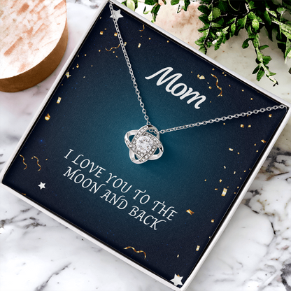 Beautiful Necklace for Mom – Sentimental Gift with Love Note from Daughter or Son