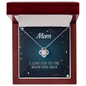Beautiful Necklace for Mom – Sentimental Gift with Love Note from Daughter or Son