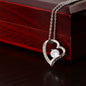 Forever Love Necklace – Heart Pendant, Romantic Gift for Her, Anniversary, Birthday, Jewelry for Women