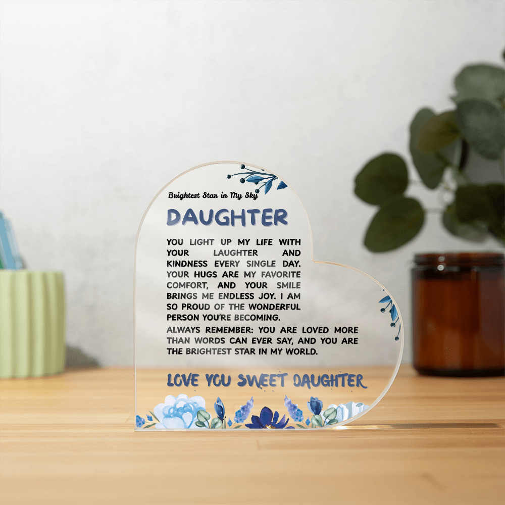 Brightest Star in My Sky | Your Sweet Daughter | Memorable Gift