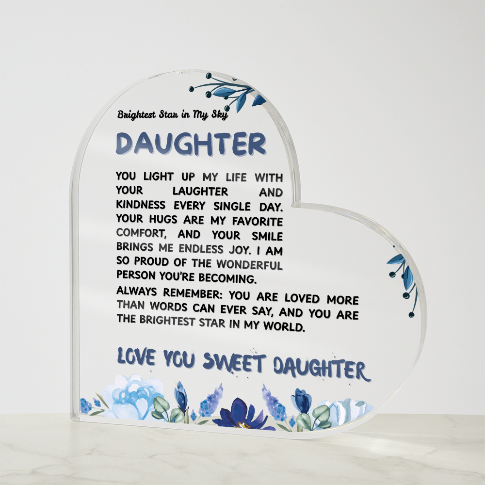 Brightest Star in My Sky | Your Sweet Daughter | Memorable Gift