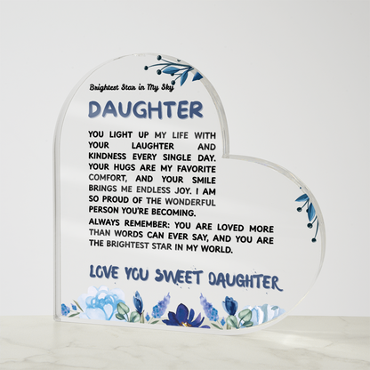 Brightest Star in My Sky | Your Sweet Daughter | Memorable Gift