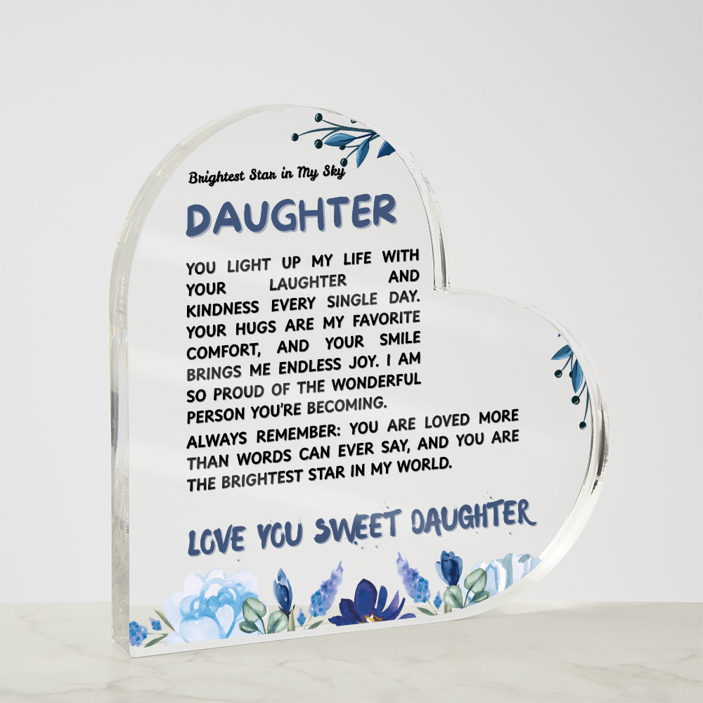 Brightest Star in My Sky | Your Sweet Daughter | Memorable Gift