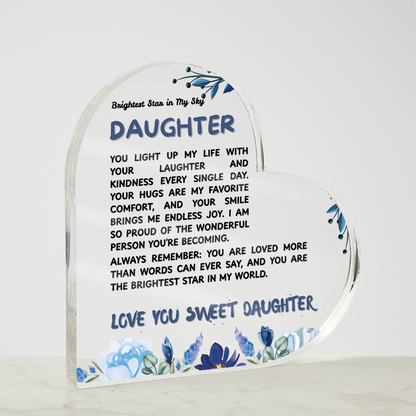 Brightest Star in My Sky | Your Sweet Daughter | Memorable Gift