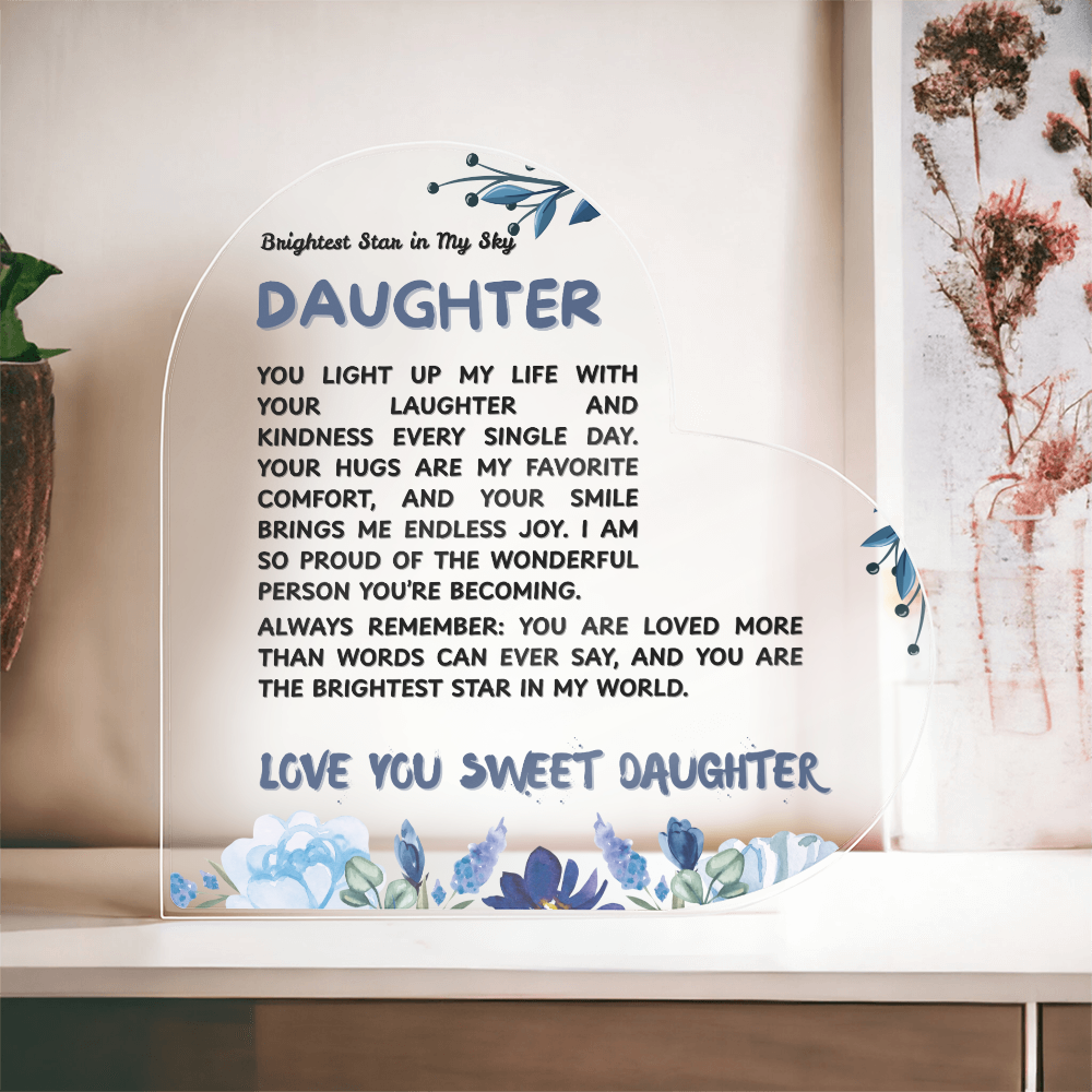 Brightest Star in My Sky | Your Sweet Daughter | Memorable Gift