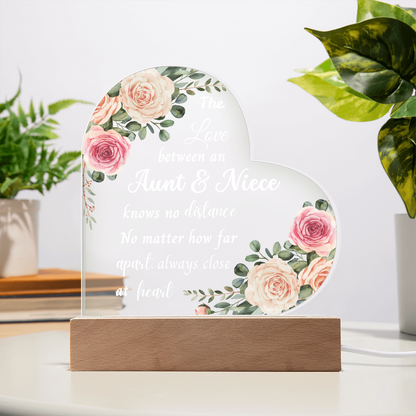 Beautiful Aunt and Niece Gift – Loving Message to Celebrate Family and Friendship