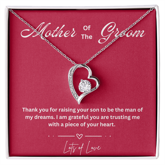 Future Mother-in-Law Gift Necklace - Elegant Jewelry for the Wedding