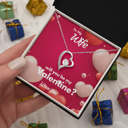 Luxury Necklace Gifts for Your Wife: Valentine's Day Edition | Forever Love Necklace