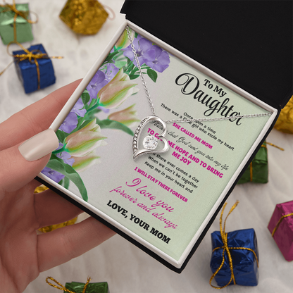 Beautiful Necklace Gift for Daughter – Meaningful Jewelry with Heartfelt Love Message Card