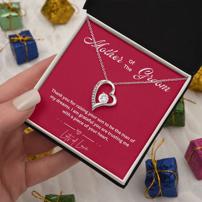 Future Mother-in-Law Gift Necklace - Elegant Jewelry for the Wedding