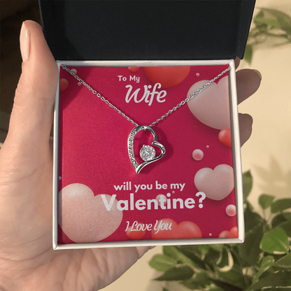 Luxury Necklace Gifts for Your Wife: Valentine's Day Edition | Forever Love Necklace