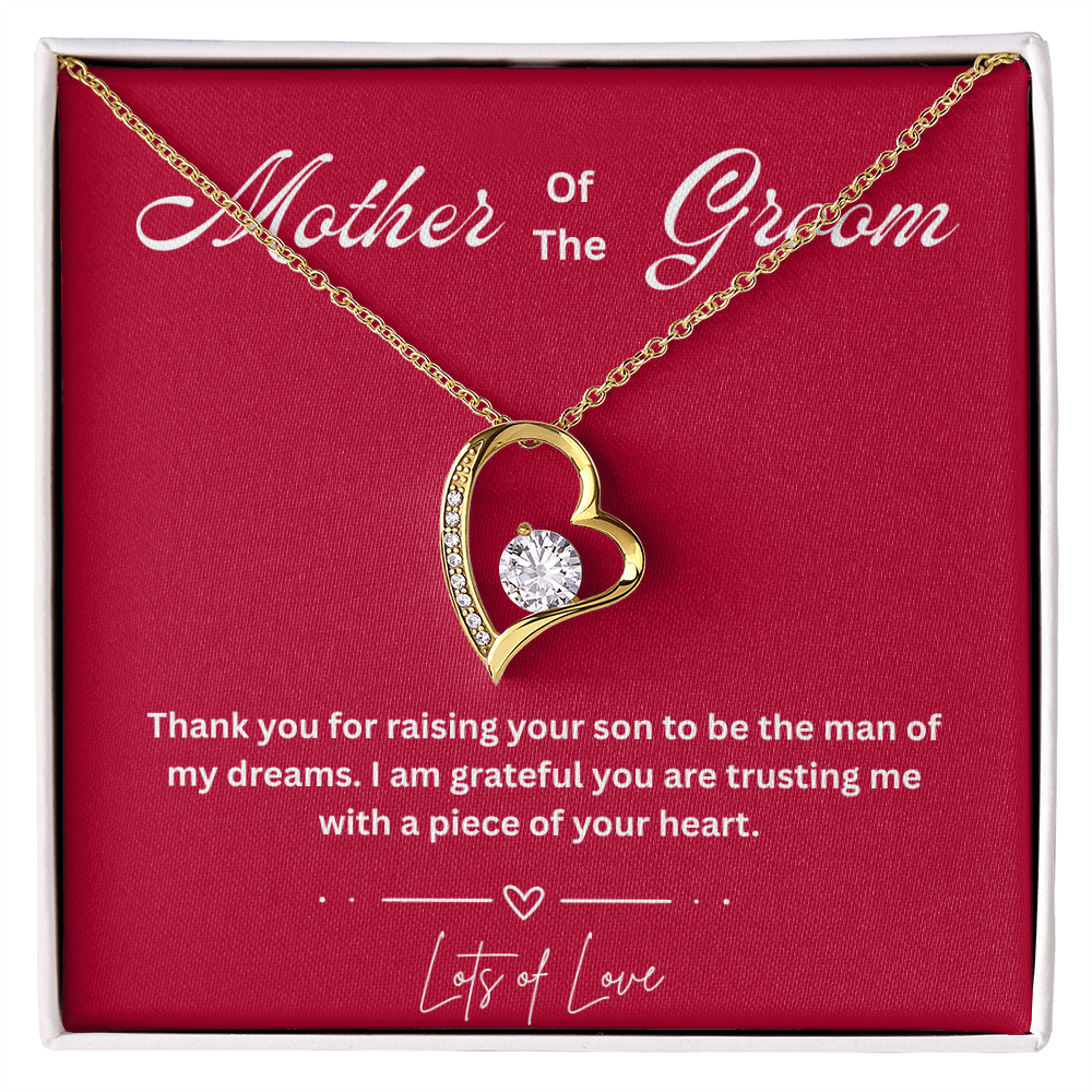 Future Mother-in-Law Gift Necklace - Elegant Jewelry for the Wedding