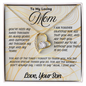 Sentimental Necklace Gift for Mom – Beautiful Jewelry with Heartfelt Love Message Card