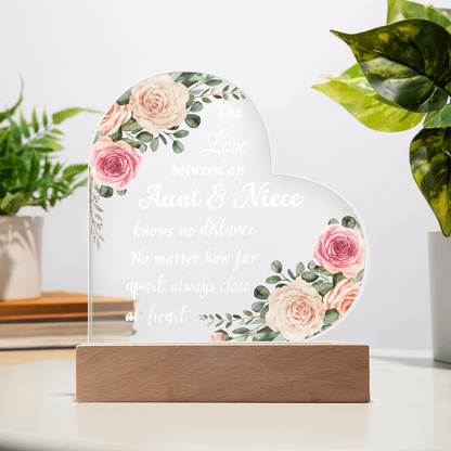 Beautiful Aunt and Niece Gift – Loving Message to Celebrate Family and Friendship