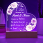 Beautiful Aunt and Niece Gift – Loving Message to Celebrate Family and Friendship